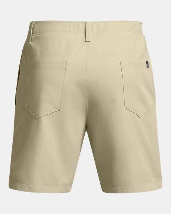 Men's UA Drive Deuces Shorts in Brown image number 6